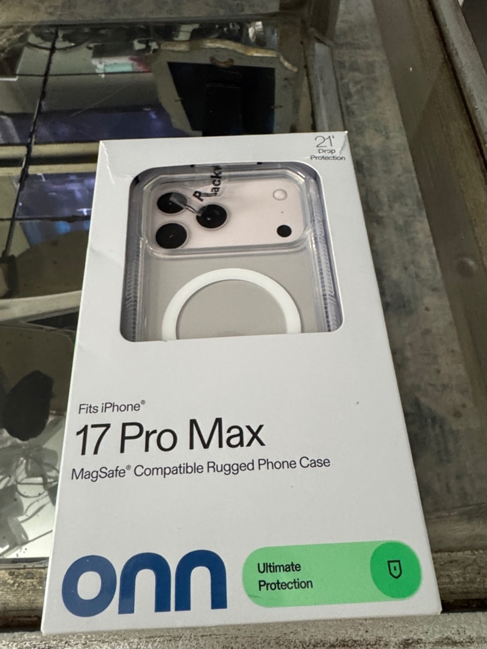 On Running MagSafe Compatible Rugged Phone Case for iPhone 17 Pro Max - Clear